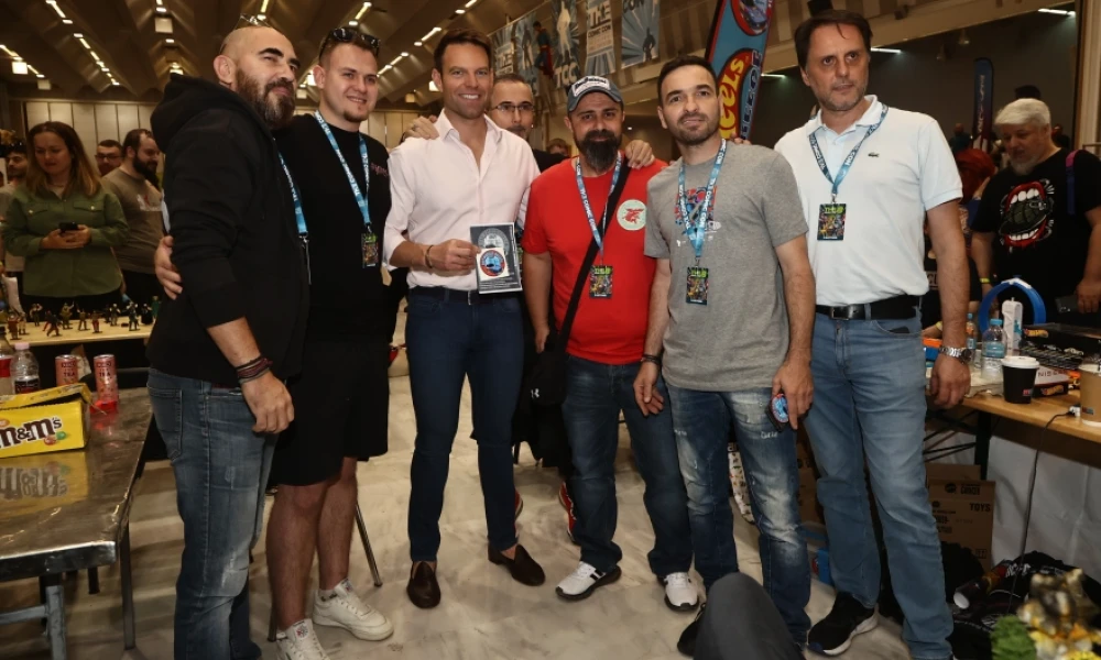 Κασσελάκης: Βρίσκεται στην έκθεση Comic Con στη Θεσσαλονίκη (Εικόνες)